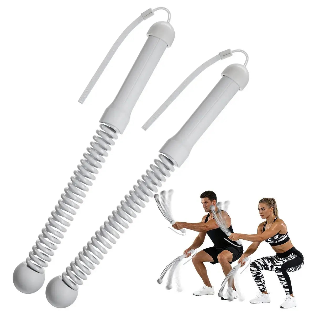 High-Intensity Training Made Easy – Portable Cordless Battle Ropes for Home Fitness