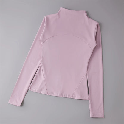 Stylish Women's Windbreaker Sportswear - Long Sleeve Running Sweatshirt & Activewear Jacket for Ultimate Comfort and Performance