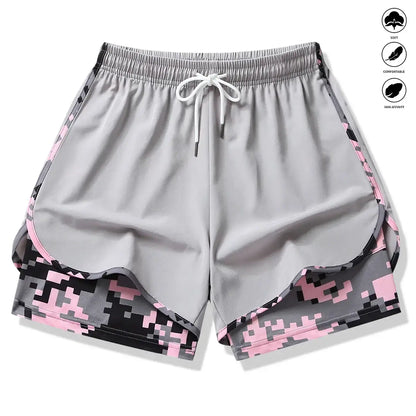3-Pack Women’s Workout Shorts – Lightweight Quick-Dry Running Shorts with Pocket