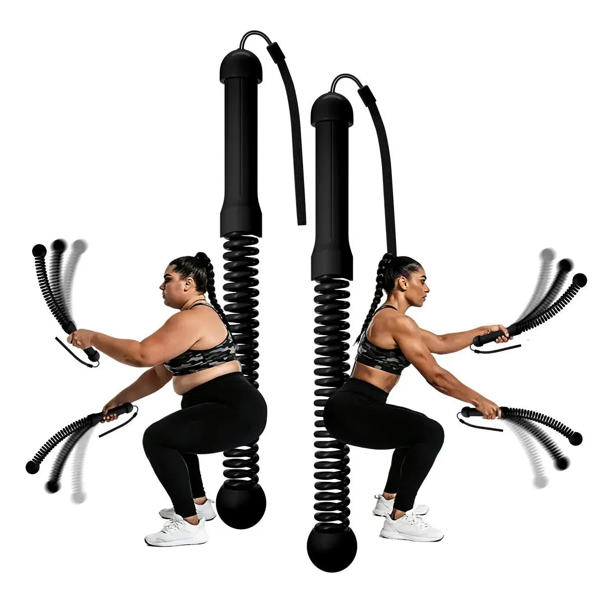 High-Intensity Training Made Easy – Portable Cordless Battle Ropes for Home Fitness