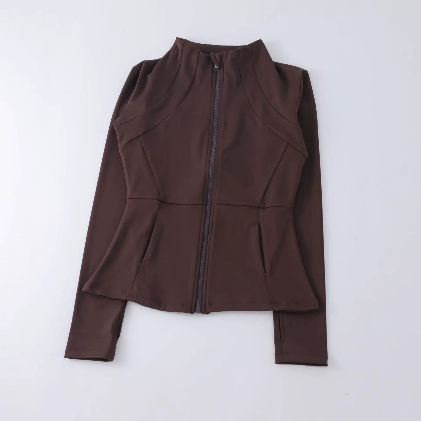 Stylish Women's Windbreaker Sportswear - Long Sleeve Running Sweatshirt & Activewear Jacket for Ultimate Comfort and Performance