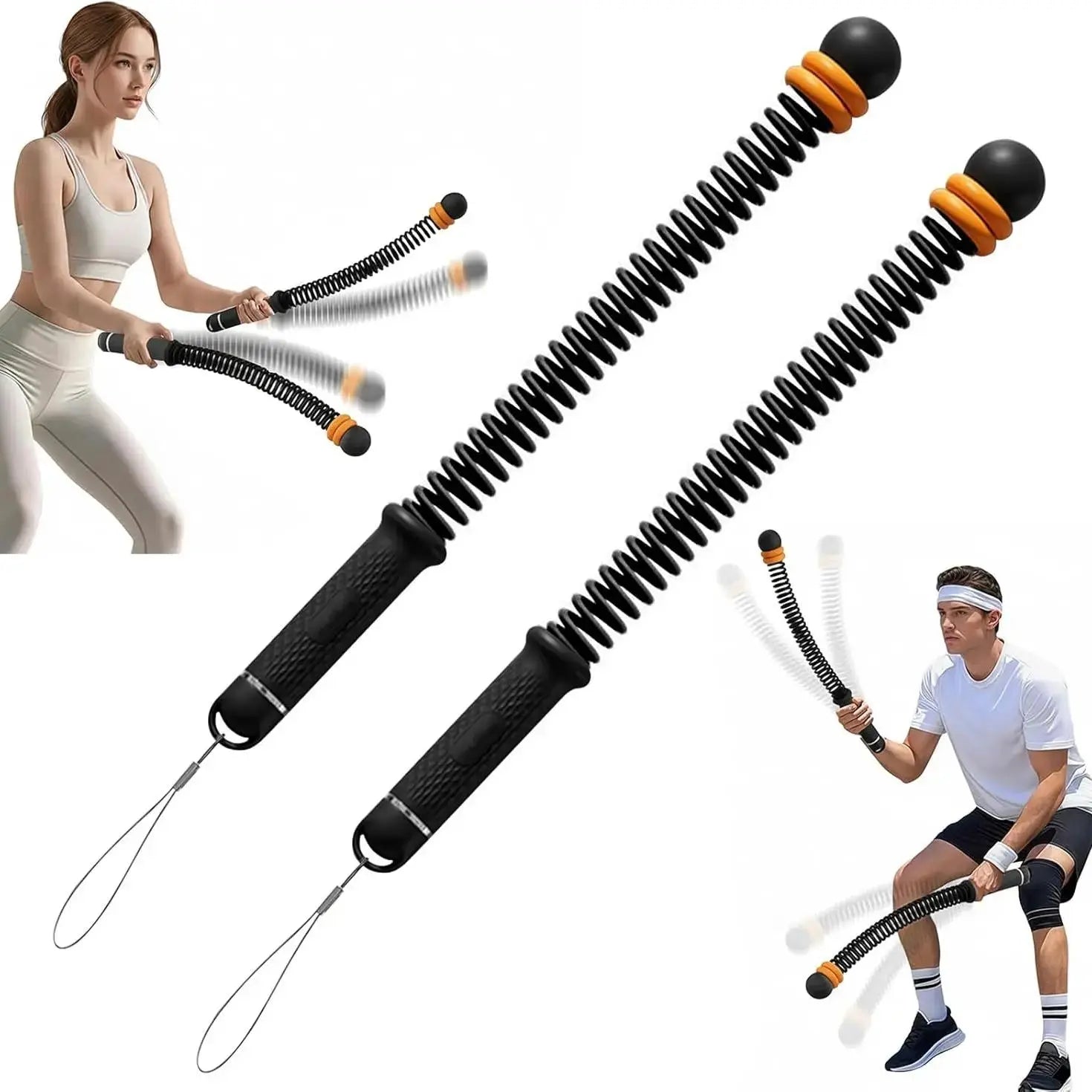 High-Intensity Training Made Easy – Portable Cordless Battle Ropes for Home Fitness
