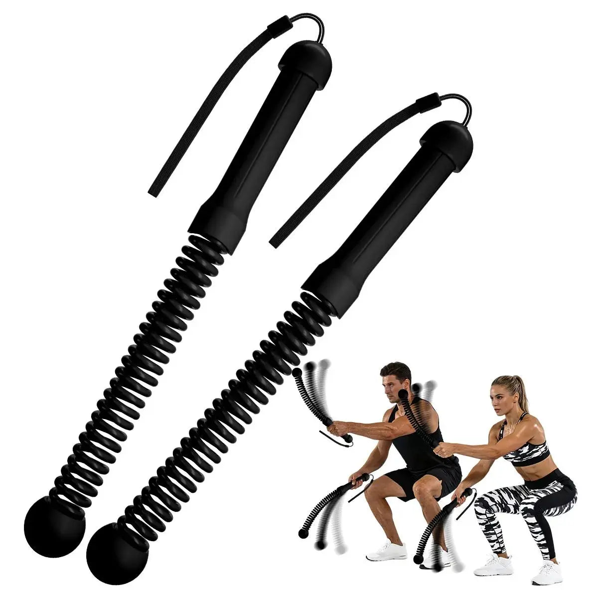 High-Intensity Training Made Easy – Portable Cordless Battle Ropes for Home Fitness