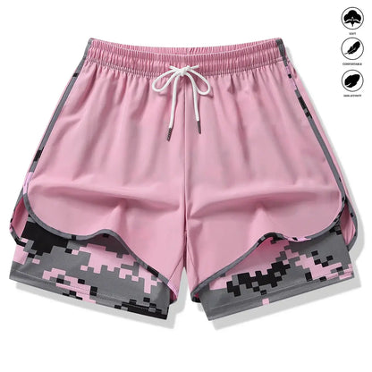 3-Pack Women’s Workout Shorts – Lightweight Quick-Dry Running Shorts with Pocket